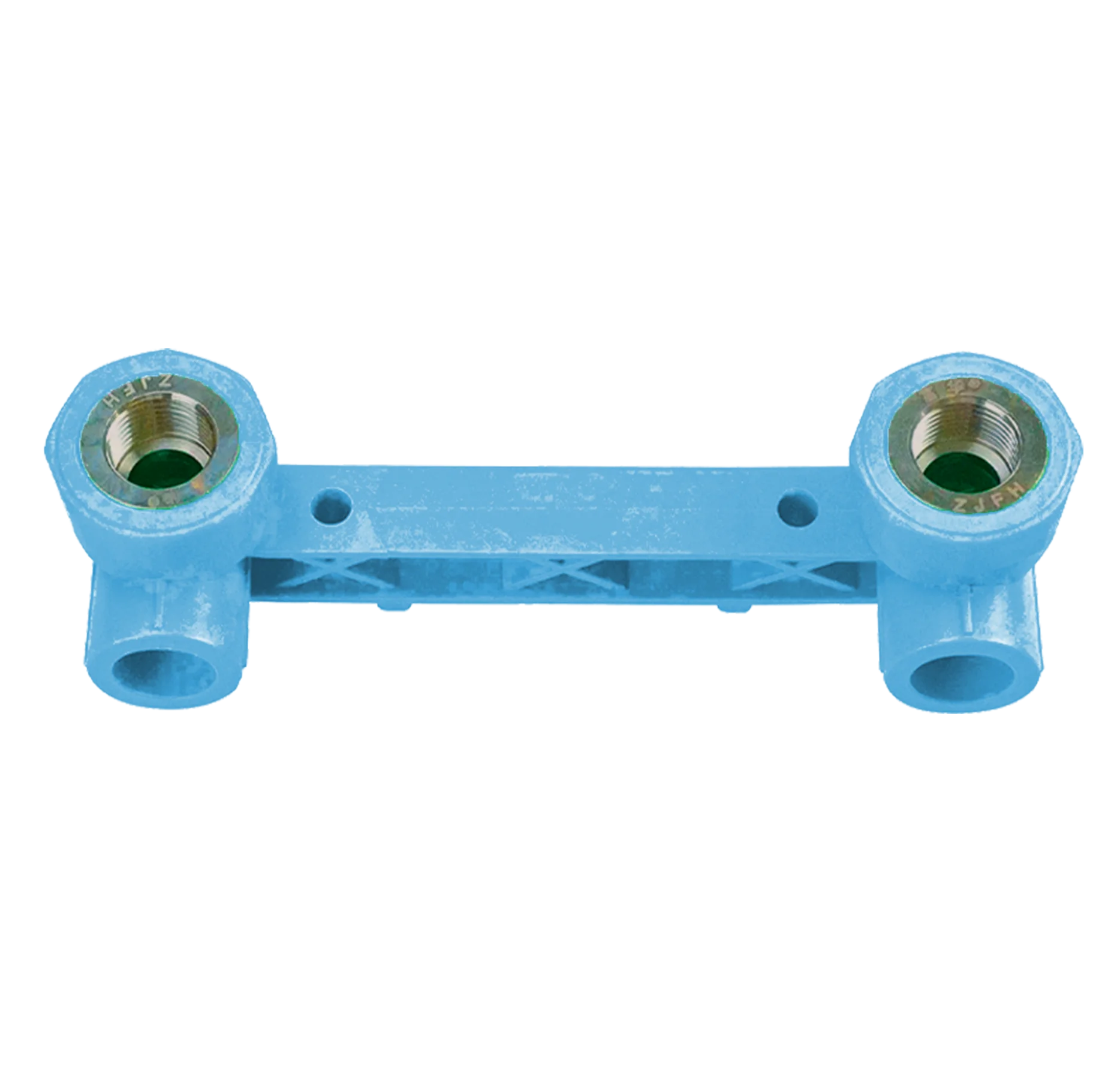 DOUBLE FEMALE THREADED TEE WITH DISK - PPE PNEUMATIC PPRC Fittings