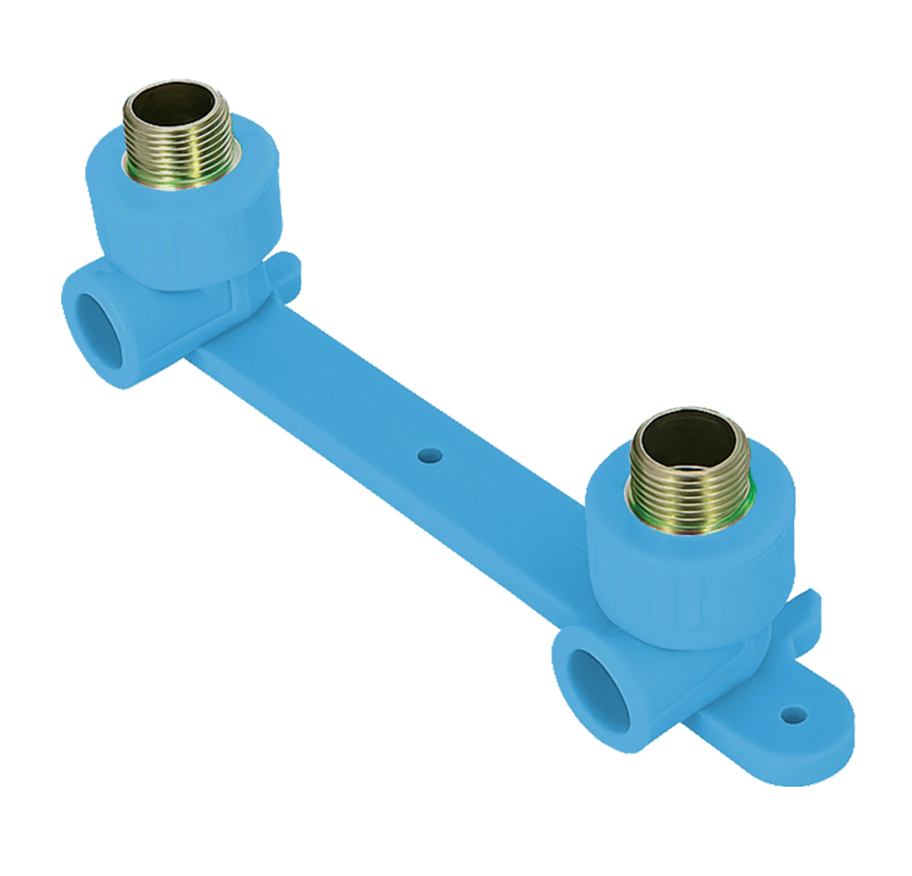 DOUBLE MALE THREADED TEE WITH DISK -  PPE PNEUMATIC PPRC Fittings